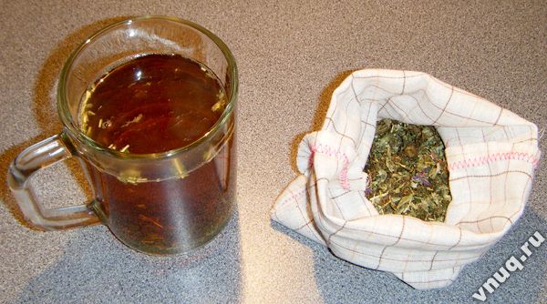 Заваренный Иван-чай